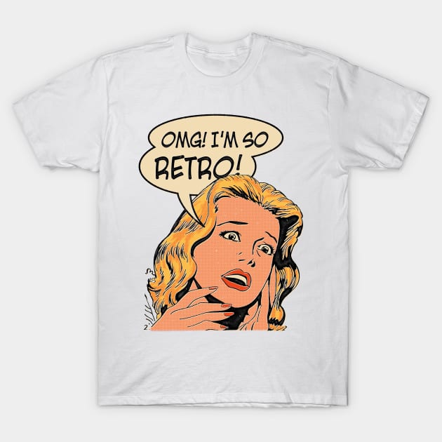 Retro T-Shirt by mathiole